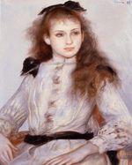 Portrait of Madeleine Adam 1887